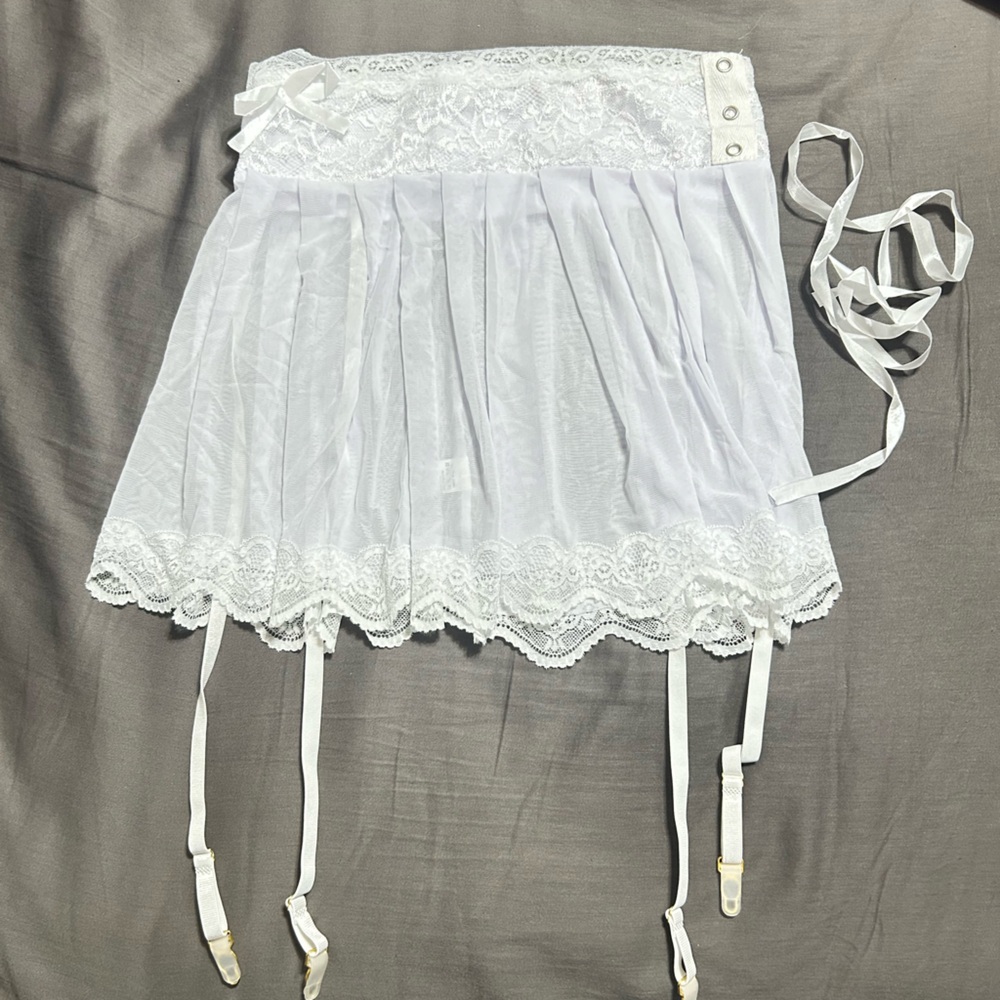 White and Yellow Adjustable Strap